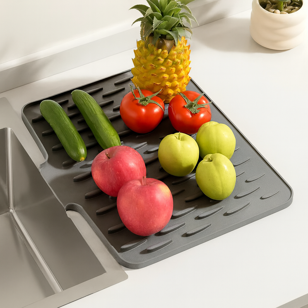 Norillo™ – Lämpösuoja ja nopea vedenpoisto – silikoninen tiskialus