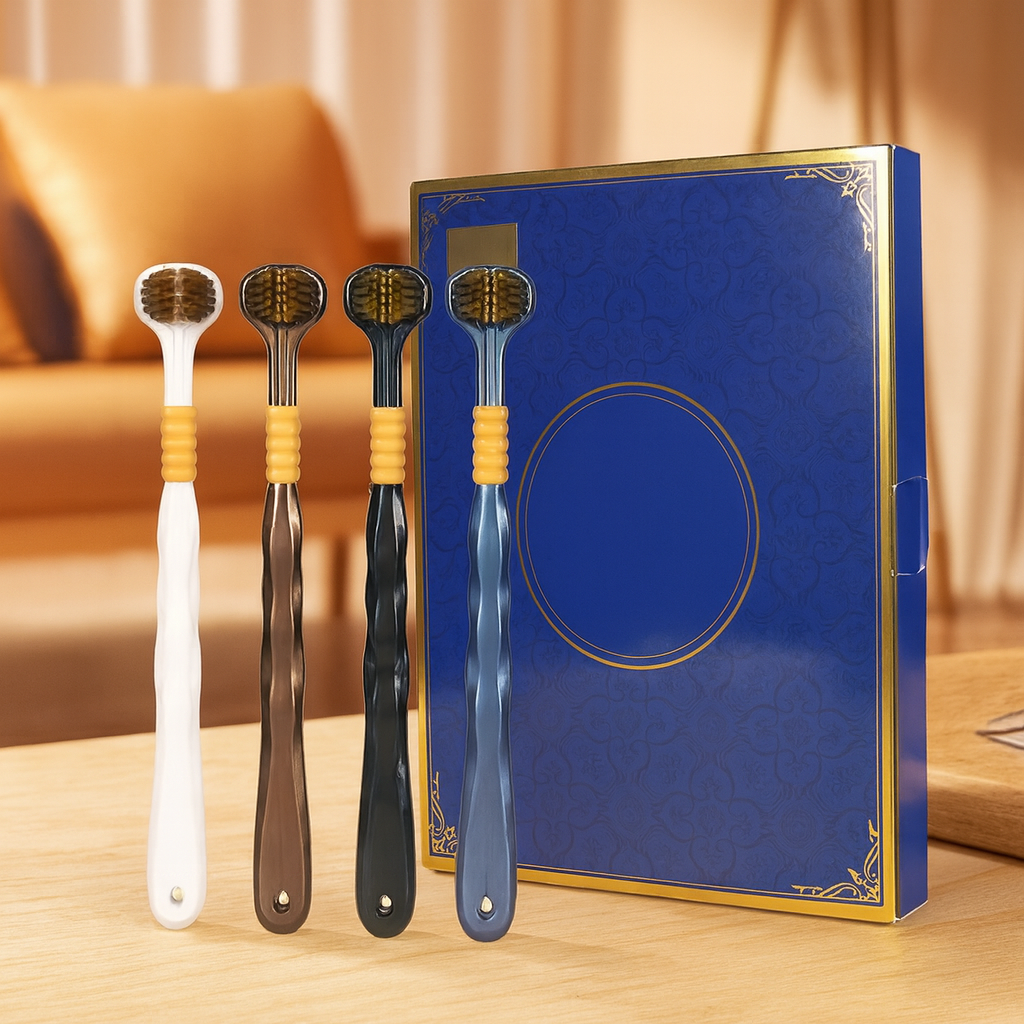 Norillo™ – 3D TriBrush täydelliseen hampaiden puhdistukseen puolessa ajassa