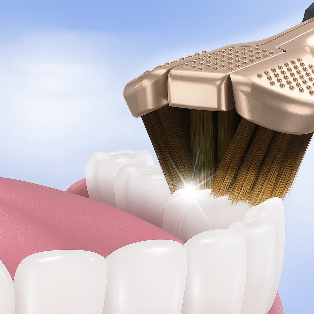Norillo™ – 3D TriBrush täydelliseen hampaiden puhdistukseen puolessa ajassa