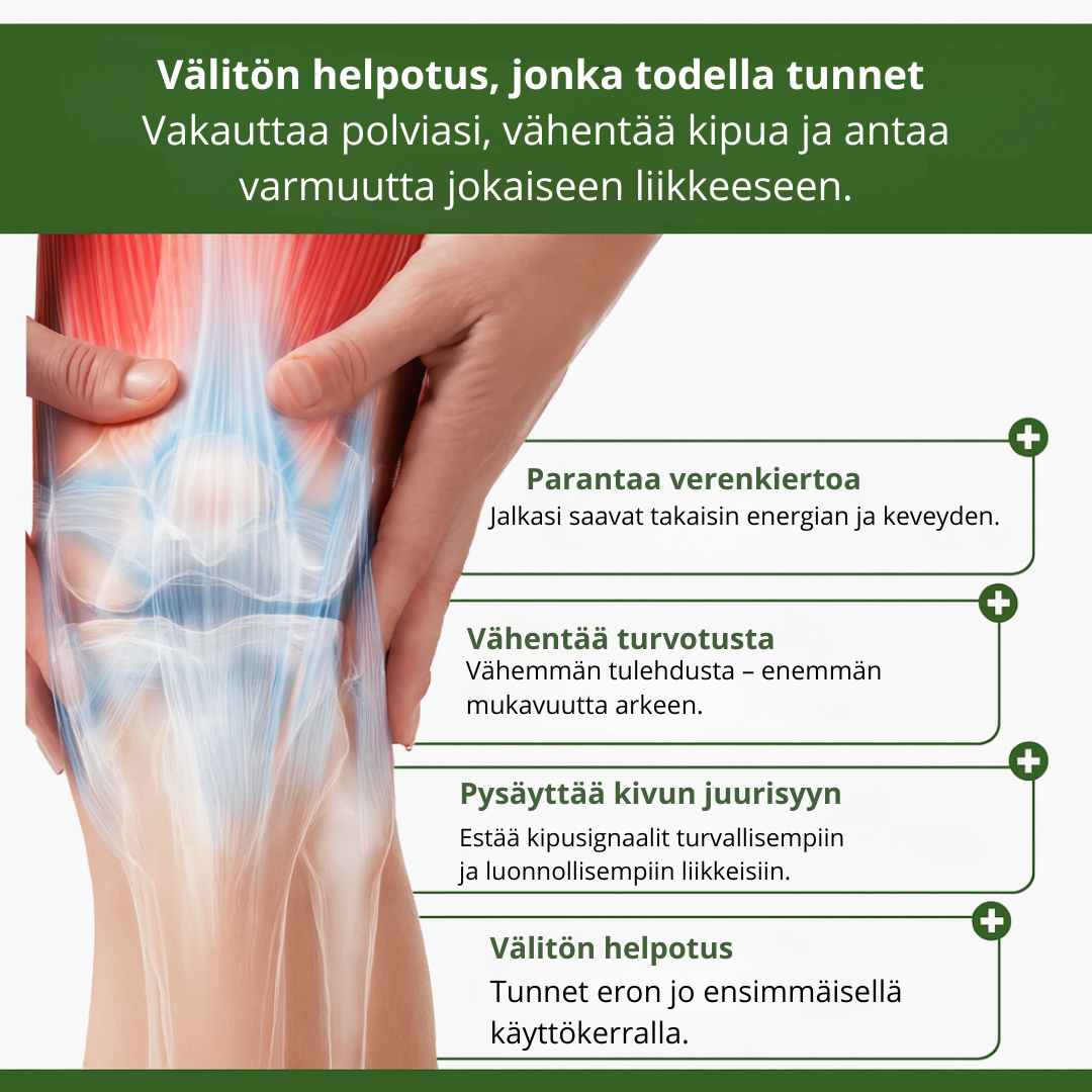 Norillo™ – Polvituki kivun lievitykseen, välitön helpotus ja tuki