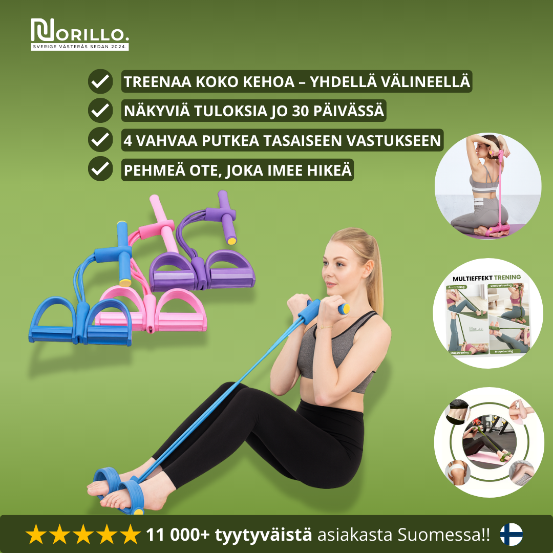 Norillo™ – Monikäyttöinen treenibandi koko keholle