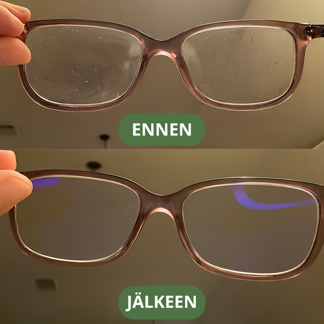 Norillo™ – Kristallinkirkkaat silmälasit ilman puhdistusliinoja ja raitoja