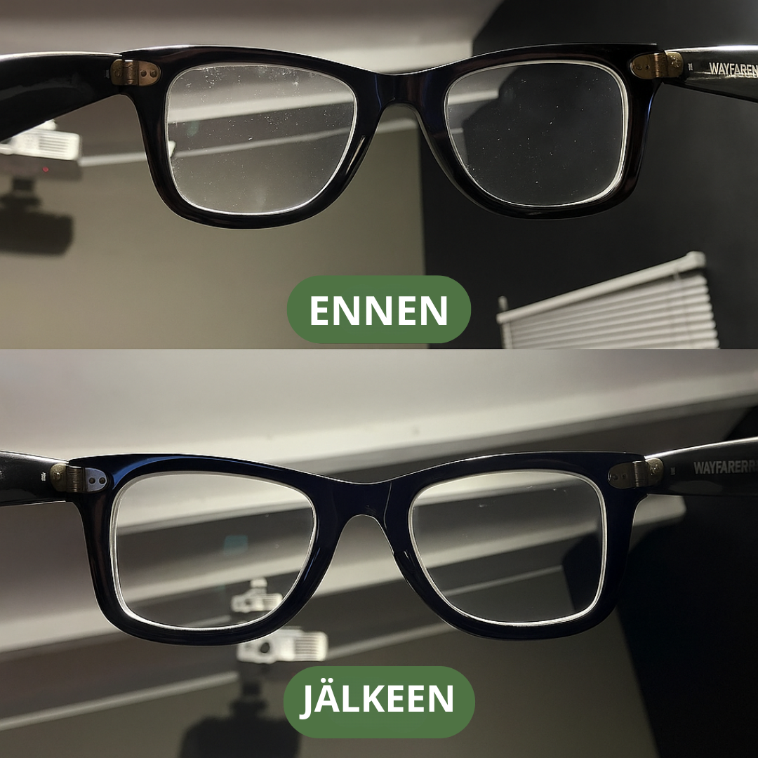 Norillo™ – Kristallinkirkkaat silmälasit ilman puhdistusliinoja ja raitoja