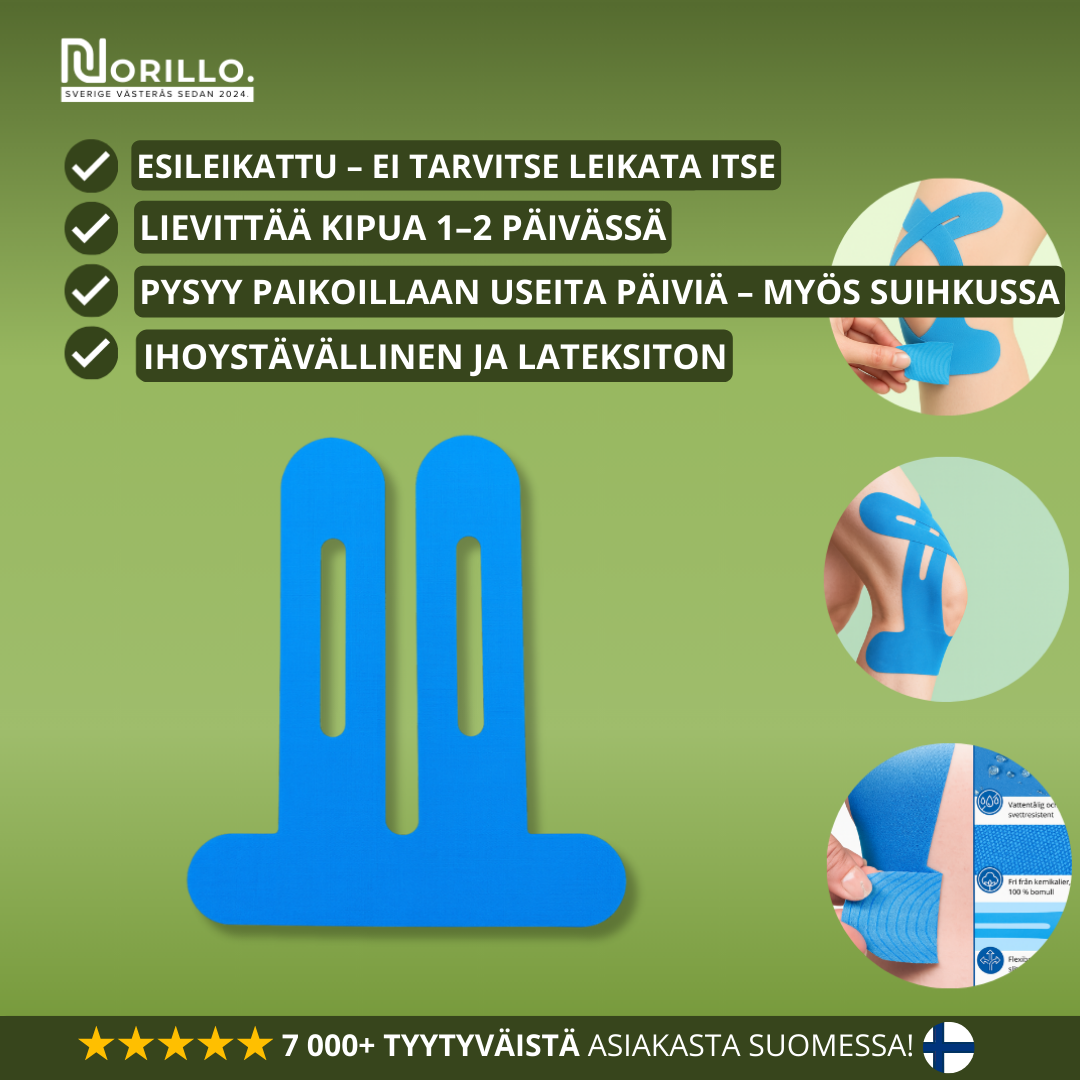Norillo™ – Polvituki kivun lievitykseen, välitön helpotus ja tuki
