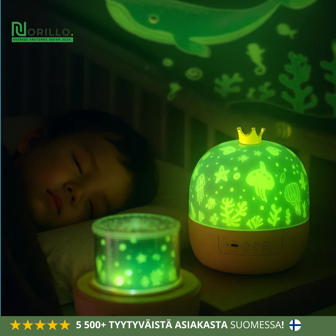 Norillo™ – Tähtitaivasprojektori helppoon iltatoimintaan