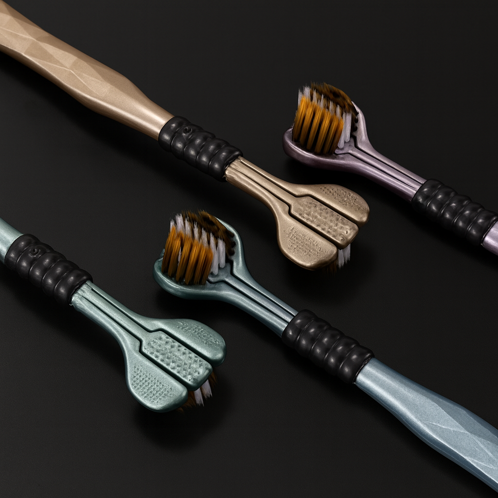 Norillo™ – 3D TriBrush täydelliseen hampaiden puhdistukseen puolessa ajassa