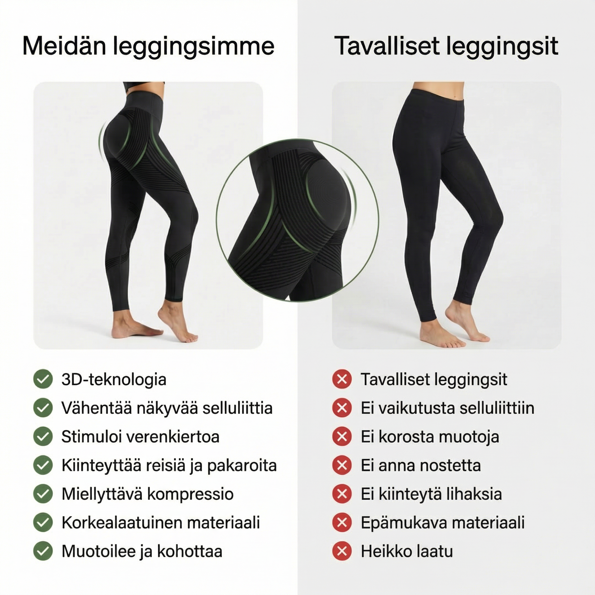 Norillo™ – 3D Sculpt Leggings – Muotoile siluettisi vaivattomasti