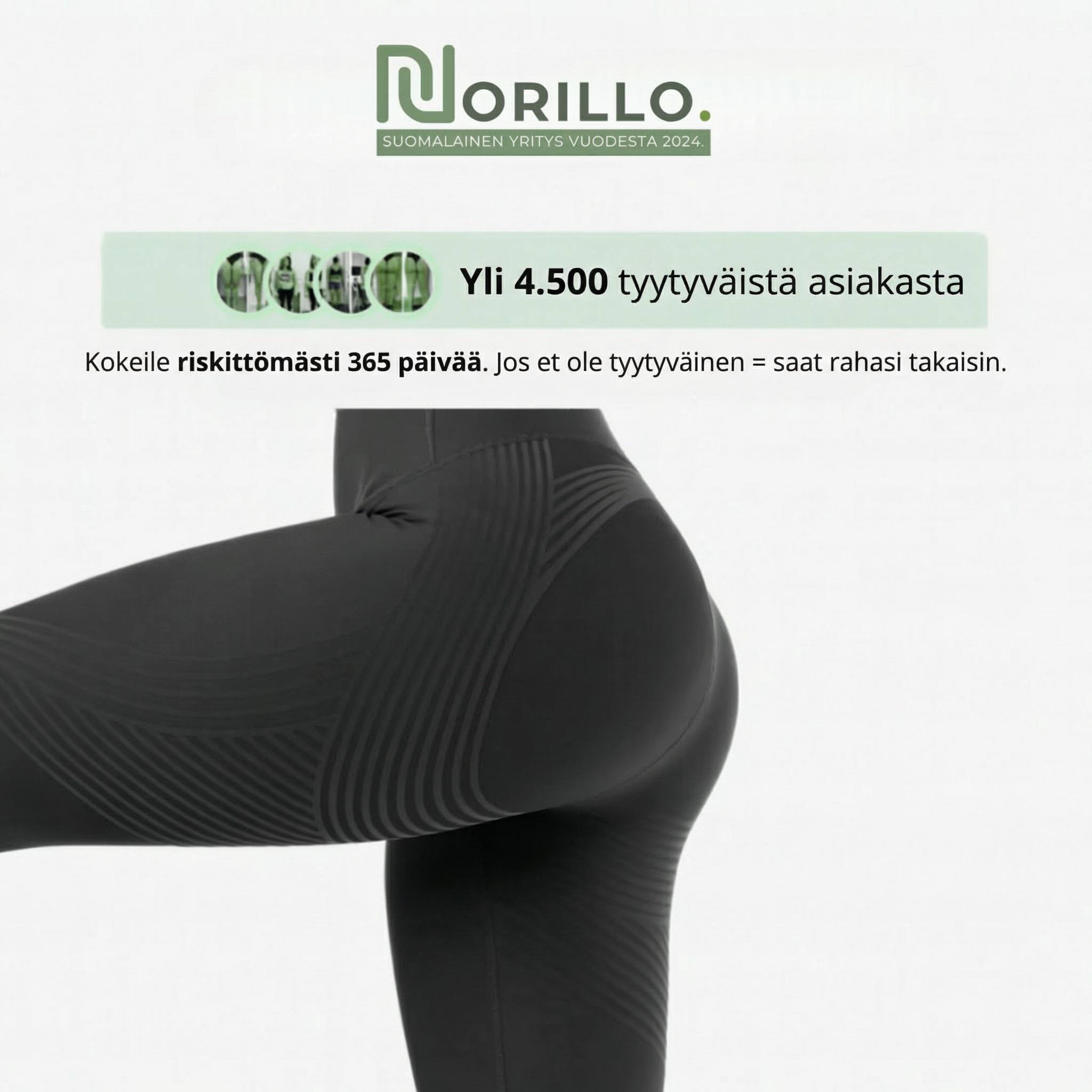 Norillo™ – 3D Sculpt Leggings – Muotoile siluettisi vaivattomasti