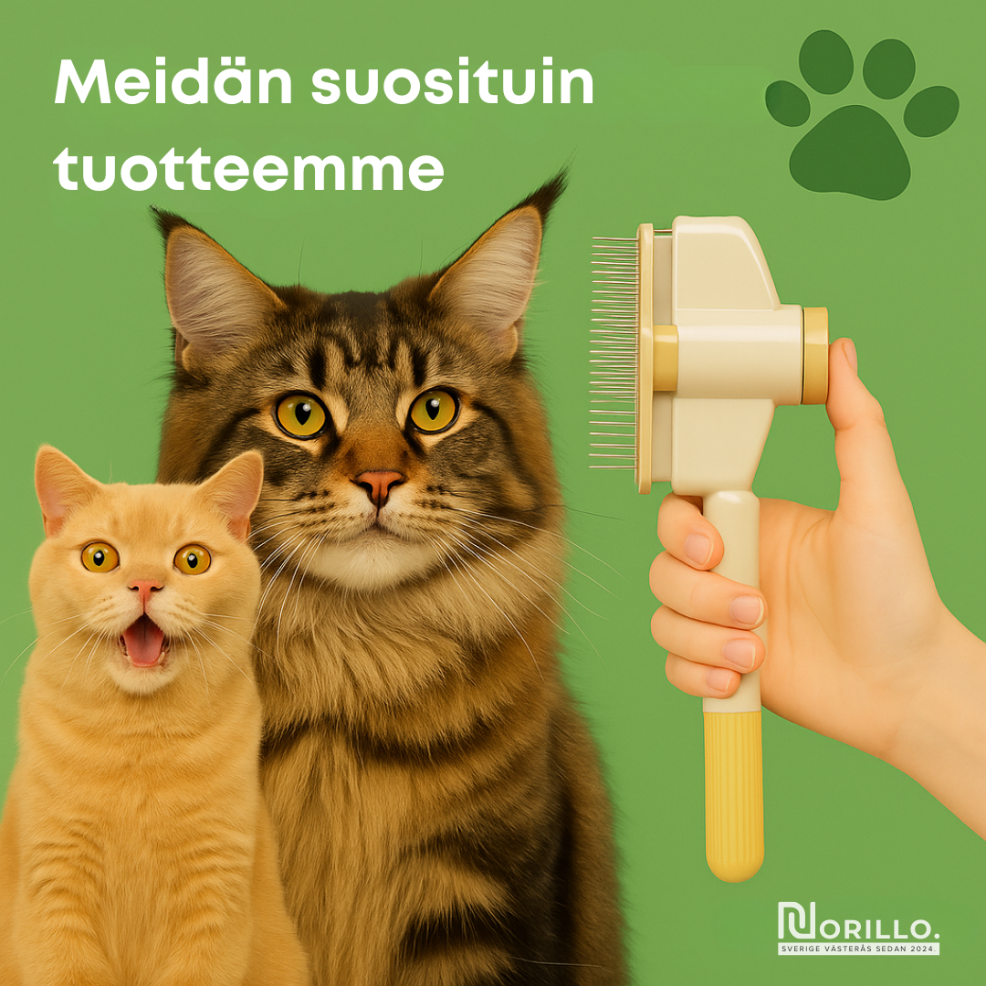 Norillo™ – Koiraharja, joka vähentää karvanlähtöä ja pitää kodin puhtaana