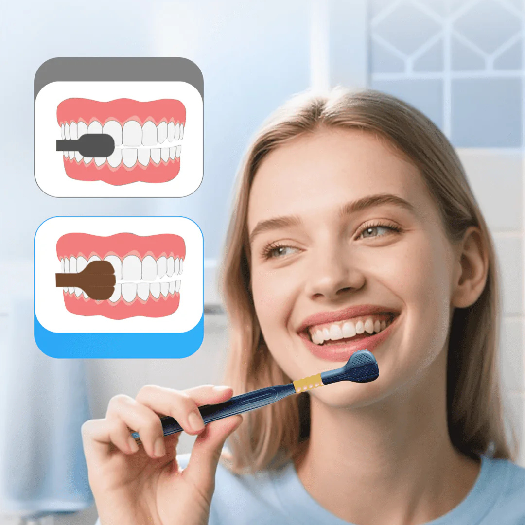 Norillo™ – 3D TriBrush täydelliseen hampaiden puhdistukseen puolessa ajassa